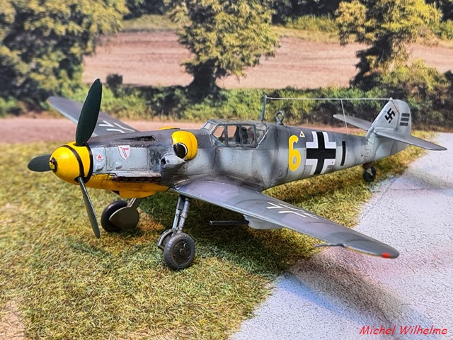 MESSERSCHMITT BF 109 G.6 9/JG3 Alfred SURAU  Allemagne 1943. KIT  az MODEL 04_cop25