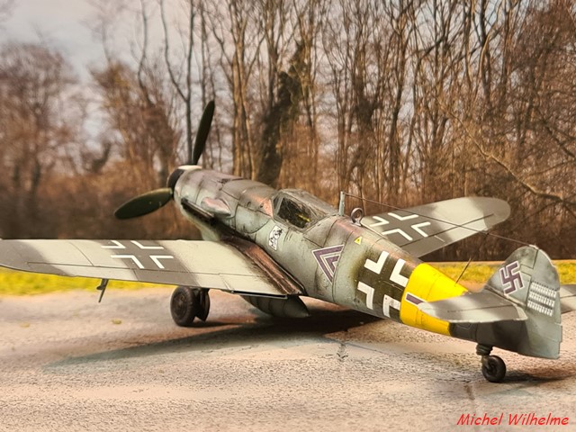 1/72 MESSERSCHMITT BF 109 G-5 AS . Günther SPECHT JG 11 kit az model 05_cop10