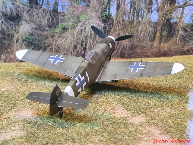 MESSERSCHMITT BF 109 G.2  JG 77. Wolf Dietrich HUY  Egypte 1942 . az model 1/72 07_cop19
