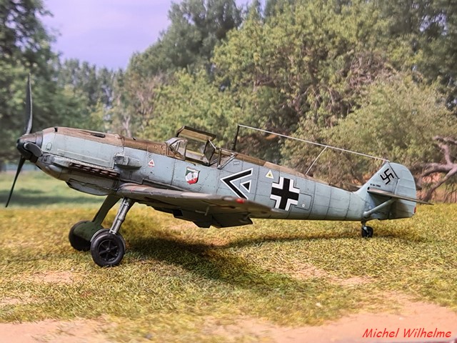 MESSERSCHMITT BF 109 E.1 JG51 .Hannes TRAUTLOFT. kit  special hobby 07_cop20