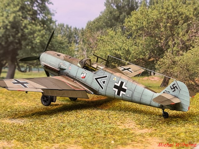 MESSERSCHMITT BF 109 E.1 JG51 .Hannes TRAUTLOFT. kit  special hobby 08_cop18