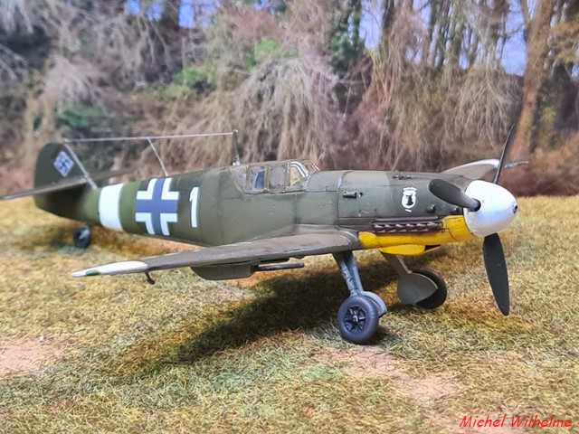 MESSERSCHMITT BF 109 G.2  JG 77. Wolf Dietrich HUY  Egypte 1942 . az model 1/72 09_cop17