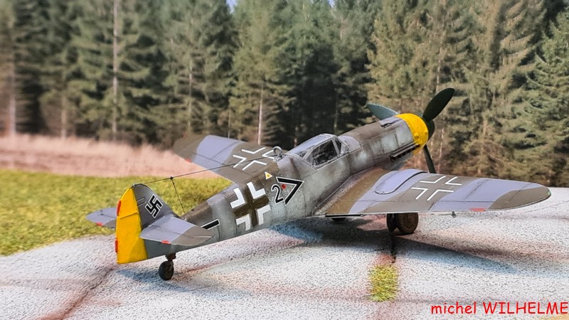 1/72 MESSERSCHMITT BF109 G.10  kit Kovozavody   Allemagne 1945 Anton KELLERMAYER 1_copi15