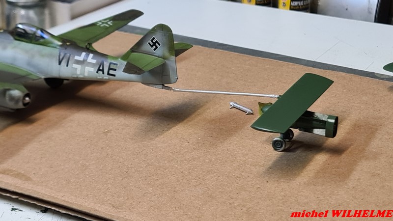 1/72 MESSERSCHMITT 262 V.10 w/ flying bomb  kit Haségawa   20230927