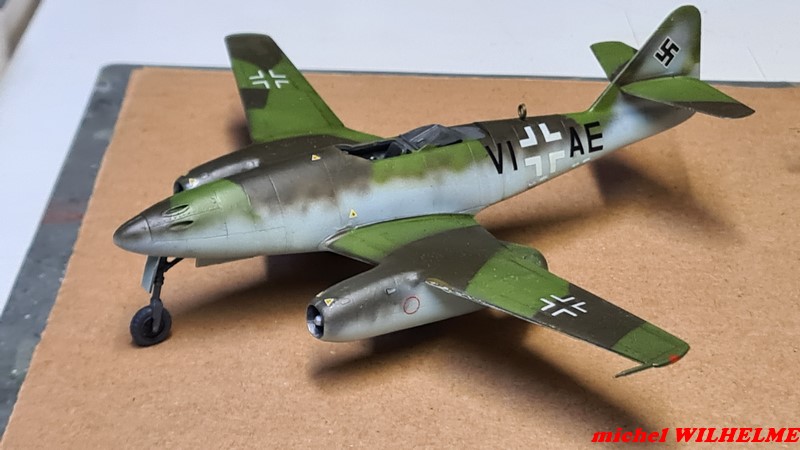 1/72 MESSERSCHMITT 262 V.10 w/ flying bomb  kit Haségawa   20230928