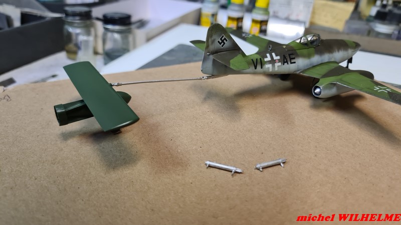 [Hasegawa] 1/72 - MESSERSCHMITT Me 262 V.10 w/ flying bomb  (me262) 20230933