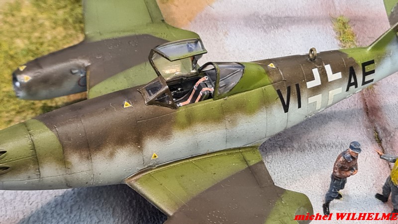 1/72 MESSERSCHMITT 262 V.10 w/ flying bomb  kit Haségawa   20230963