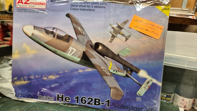 1/72 HEINKEL HE 162 B.1 kit az model 20231013