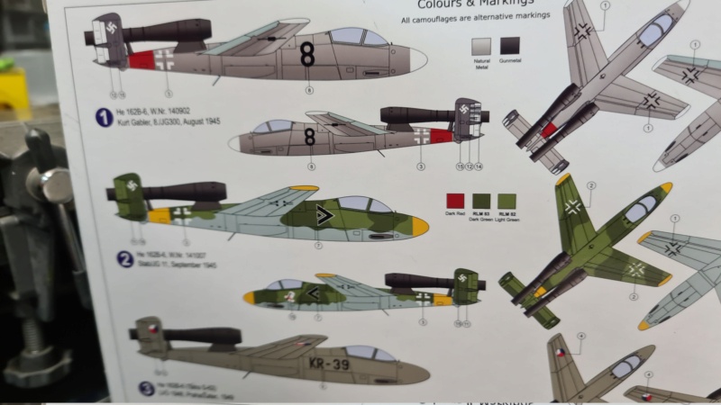 1/72. HEINKEL HE 162 B-6 kit AZ MODEL  20231034