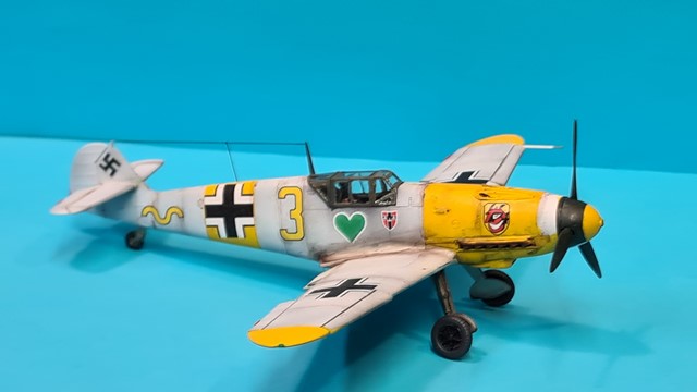 [Eduard] MESSERSCHMITT Bf 109F-2 9 /JG54 Hans EKKEHARD bob Russie decembre 1941 1/72 20231155