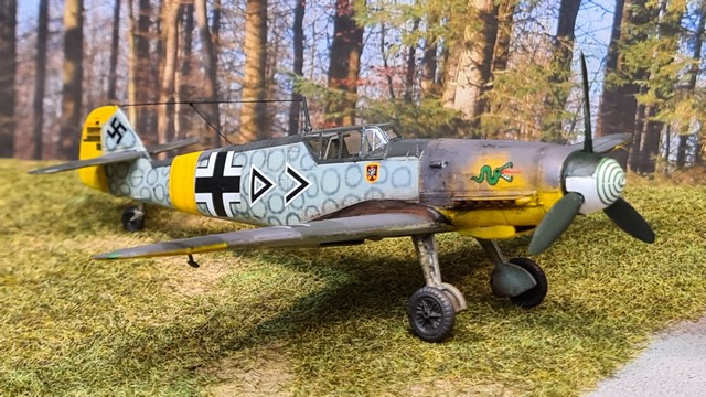 [AZ Model] MESSERSCHMITT Bf 109F-2  JG3 Hans von HAHN 1/72 20231211