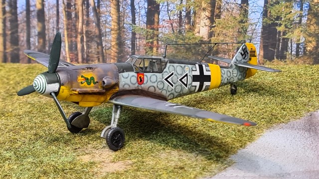 [AZ Model] MESSERSCHMITT Bf 109F-2  JG3 Hans von HAHN 1/72 20231214