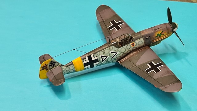 [AZ Model] MESSERSCHMITT Bf 109F-2  JG3 Hans von HAHN 1/72 20231220