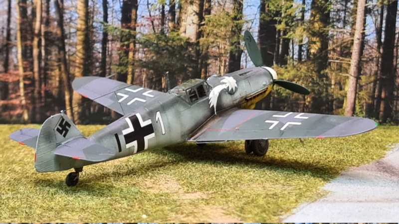 [AZ Model] 1/72 - MESSERSCHMITT Bf 109 G-6/r6 JG 3  (bf109) 20231229