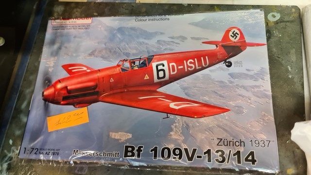 [AZ Model] MESSERSCHMITT Bf 109V-14   1/72 20231230