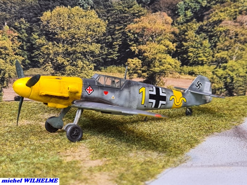 1/72 MESSERSCHMITT BF 109 F.4  AZmodel.-   MONTAGE TERMINE 20241031