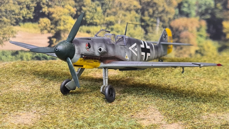 Eduard 1/72 MESSERSCHMITT BF 109 F-4.MAQUETTE TERMINE 20241174