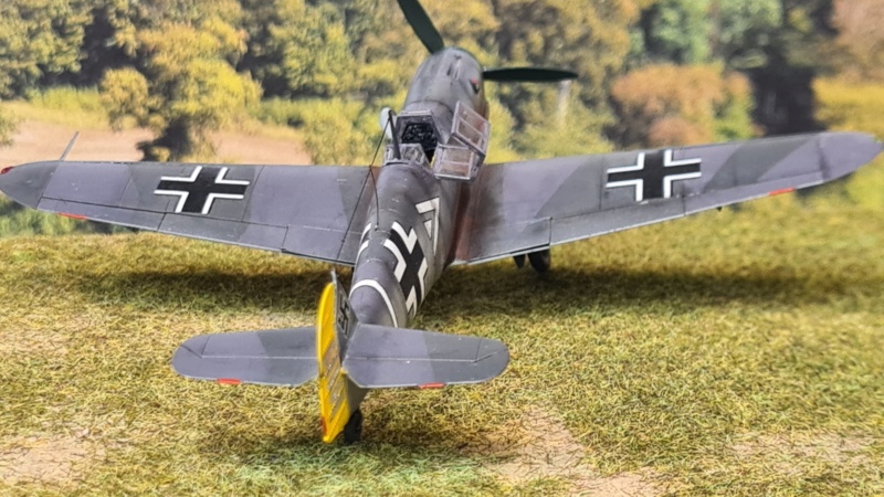 Eduard 1/72 MESSERSCHMITT BF 109 F-4.MAQUETTE TERMINE 20241177