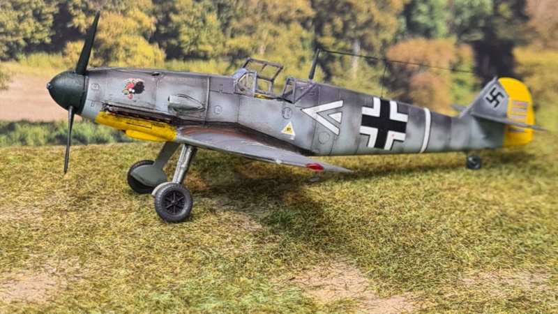 Eduard 1/72 MESSERSCHMITT BF 109 F-4.MAQUETTE TERMINE 20241180