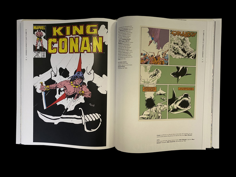 El libro de arte de Conan El Bárbaro: ed. limitada + figura 410