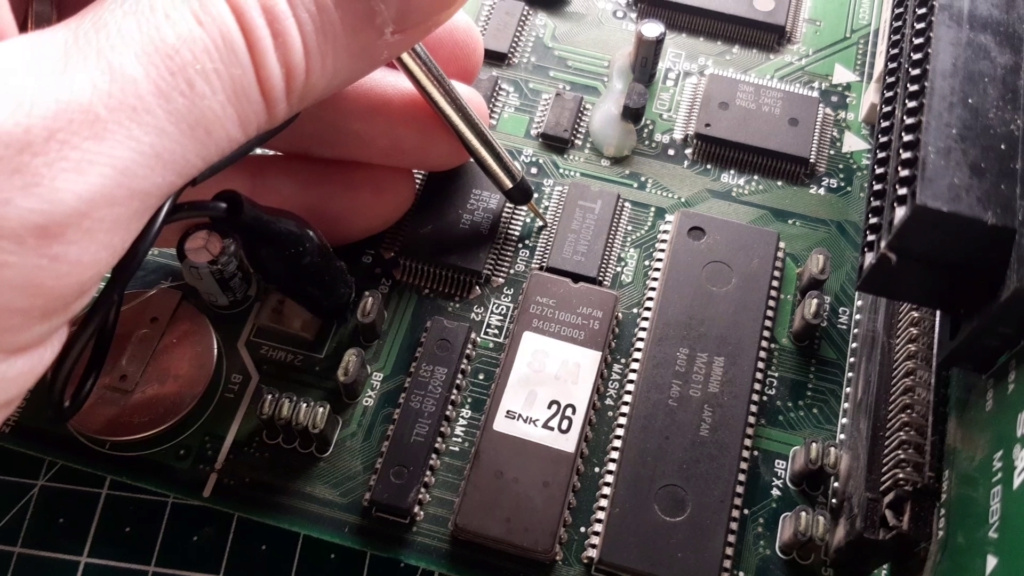 [WIP 100%] Réparation d'un slot MV-1FS en erreur Z80 - Création d'une cartouche de test audio 020_il10