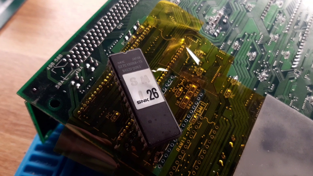 [WIP 100%] Réparation d'un slot MV-1FS en erreur Z80 - Création d'une cartouche de test audio 033_on10