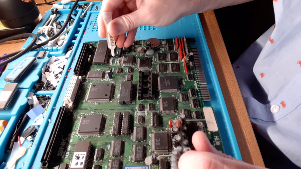 [WIP 100%] Réparation d'un slot MV-1FS en erreur Z80 - Création d'une cartouche de test audio 065_on10