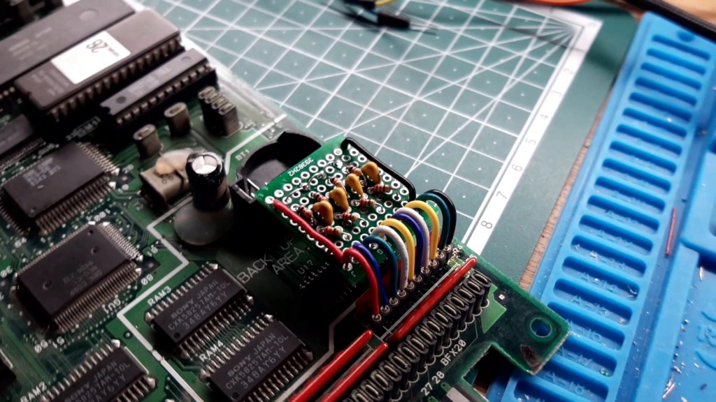 [WIP 100%] Réparation d'un slot MV-1FS en erreur Z80 - Création d'une cartouche de test audio Videoc29