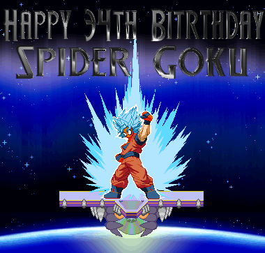 Happy 34th Birthday Spidergoku!!! Ghtd10