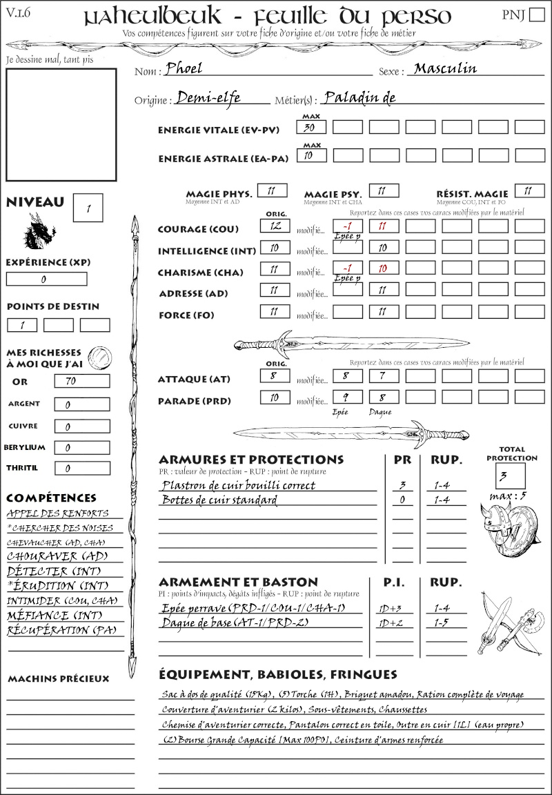 Phoel l’aspirant Paladin Phoel12