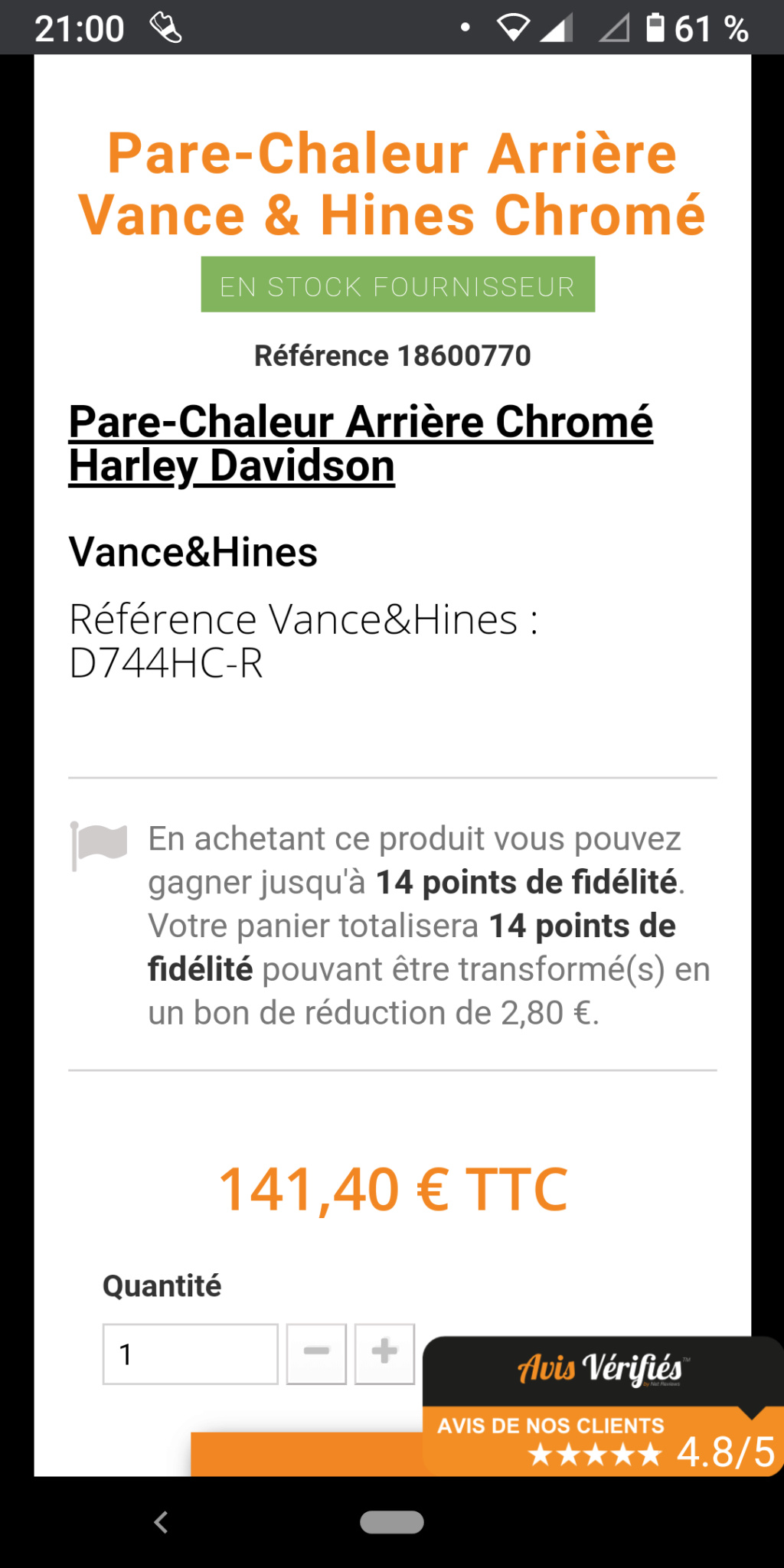 PARE CHALEUR VANCE & HINES CHROME / FORTY EIGHT Screen12