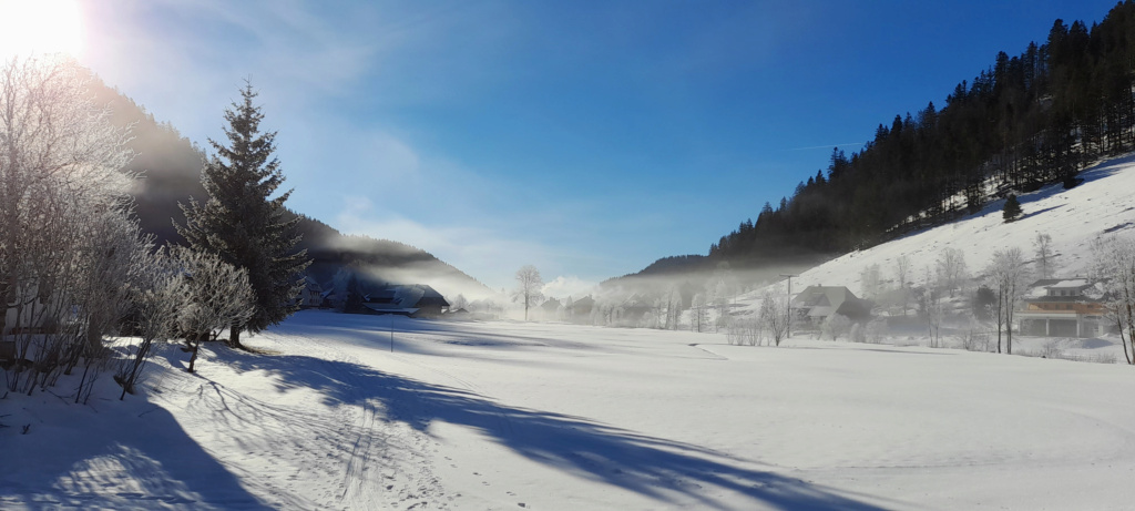 quelques photos avant de faire un peu de ski à menzenschwand 20220217
