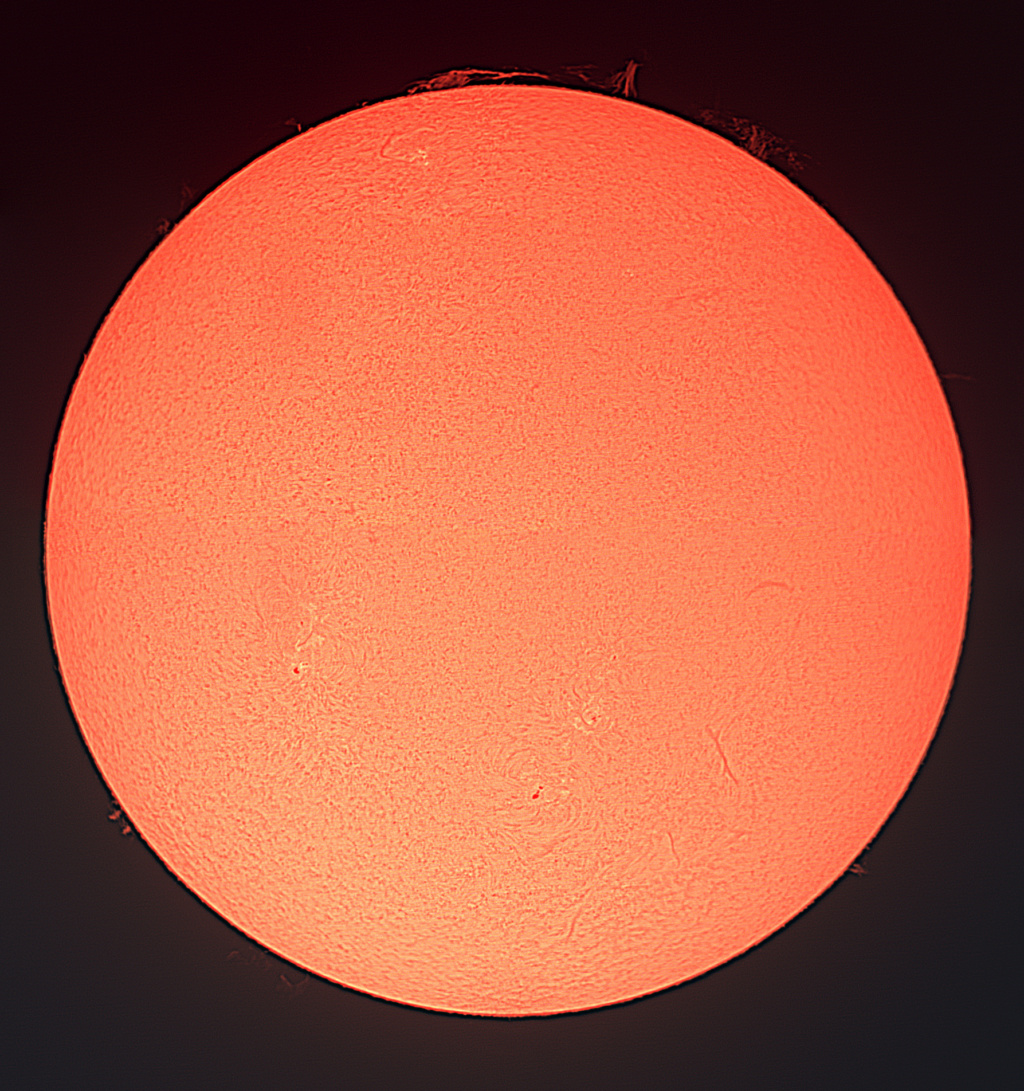 images du soleil avec la lunt Panora34