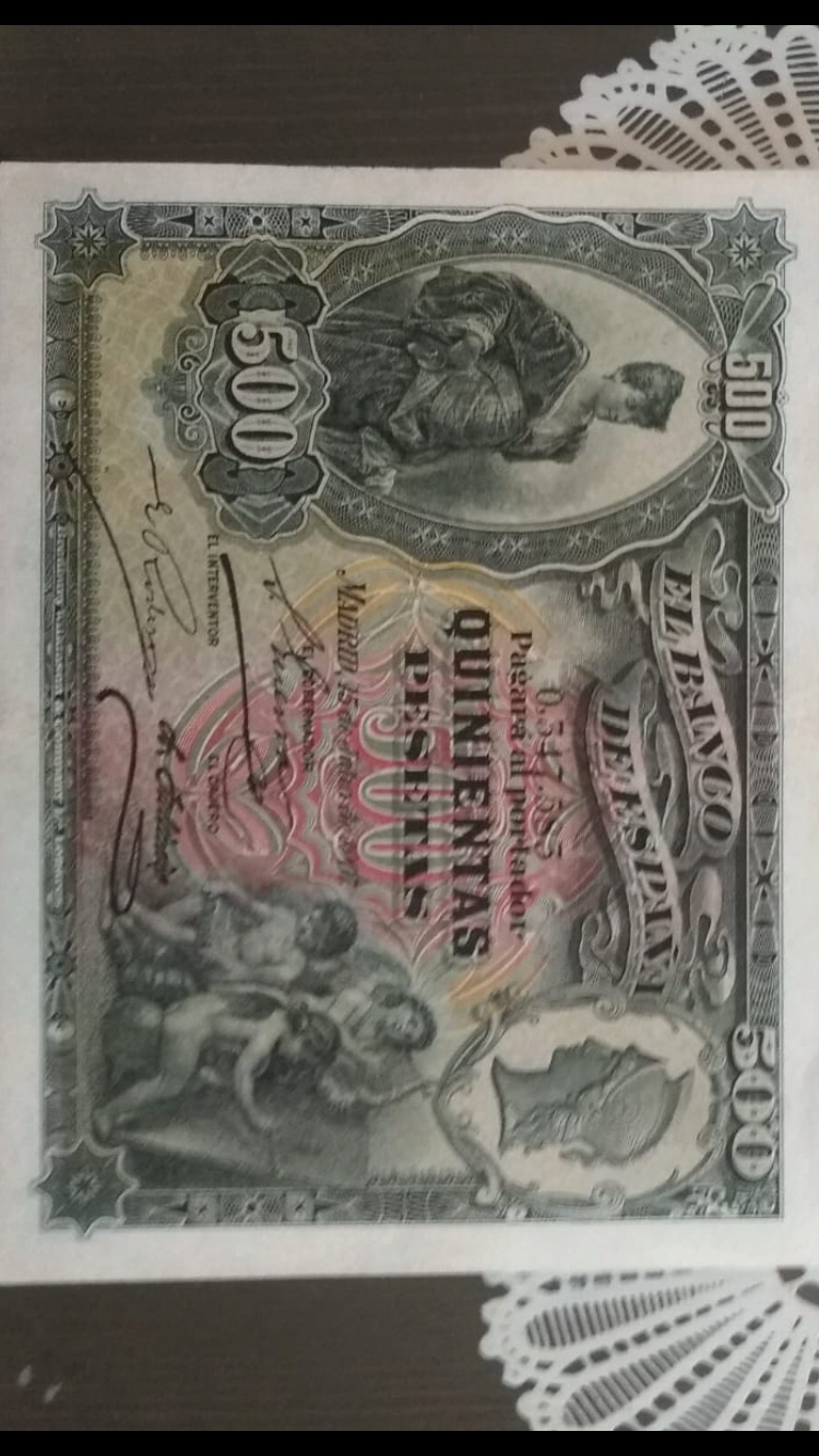 500 Pesetas 15 de Julio de 1907 Anvers14