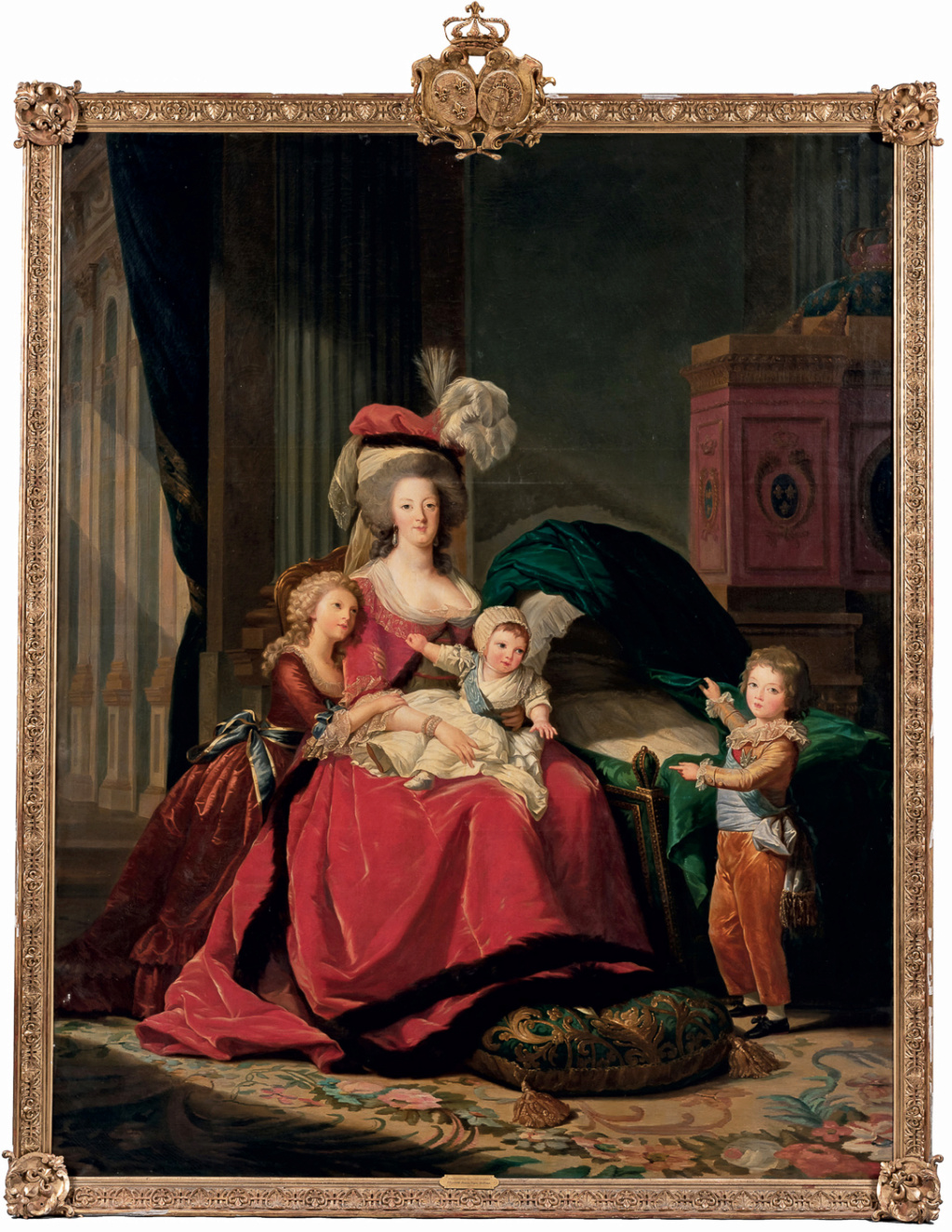 Portrait Marie Antoinette et ses enfants par Elisabeth Louise Vigée Lebrun - Page 3 Vig10
