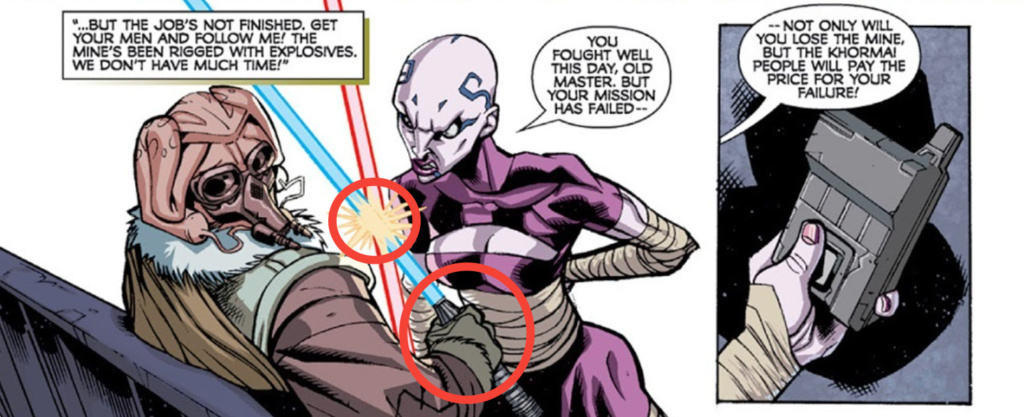 Plo Koon vs Asajj Ventress (The Clone Wars Issue #9) Duel Analysis  2022-012