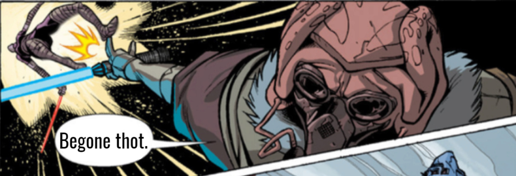 Plo Koon vs Asajj Ventress (The Clone Wars Issue #9) Duel Analysis  2022-014