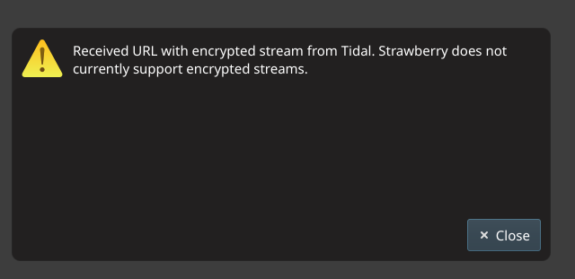 Escuchar Tidal / Master (MQA) en Linux sí es posible Test611