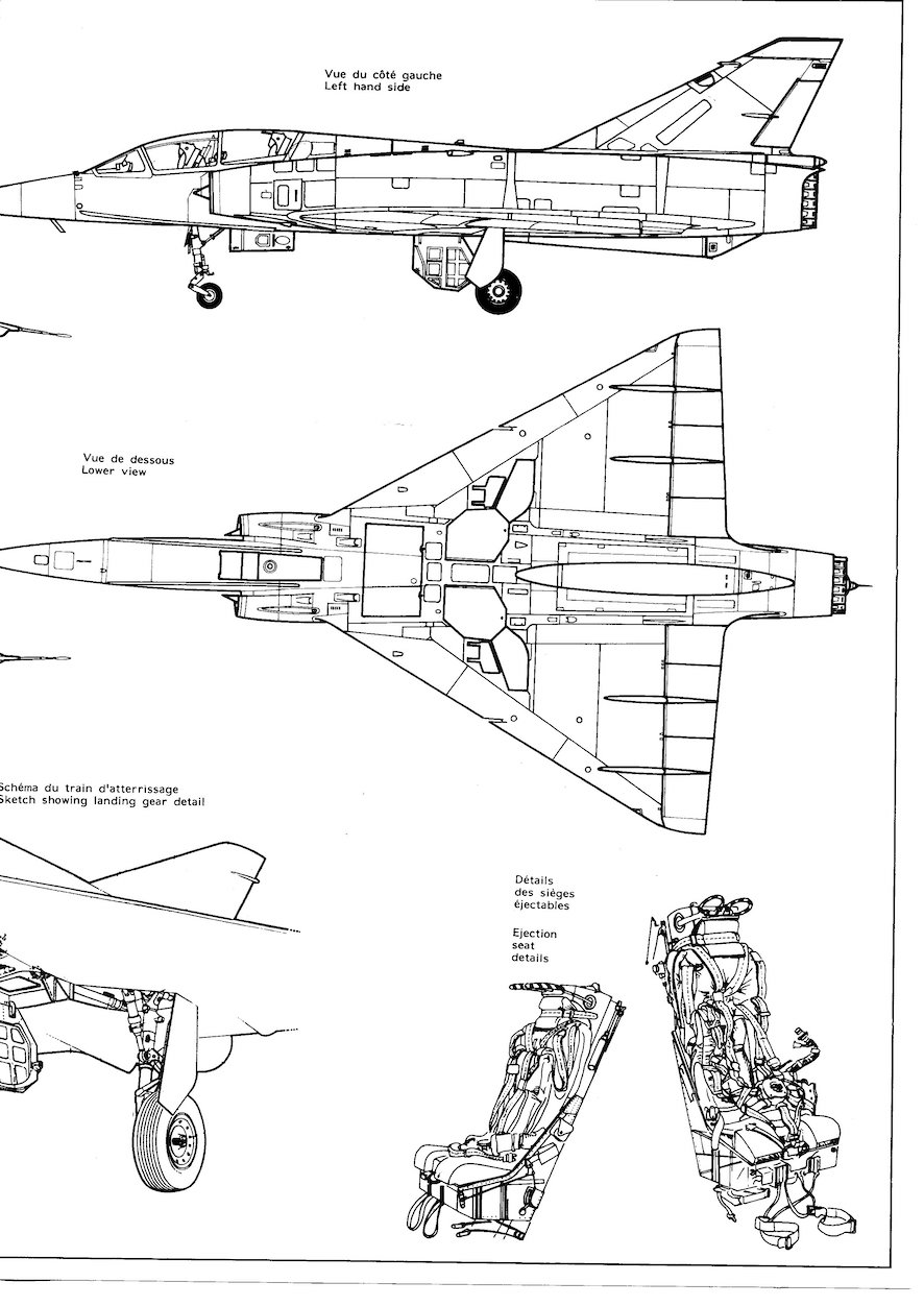[Graphy Air] Dassault Mirage IIIBE/5BD/IIIOD, Kit n°1, 1/72 Notice11