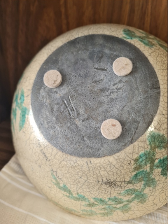 Pottery Marked with an "H" - I believe it to be Herb Herbert Cohen.  20240411