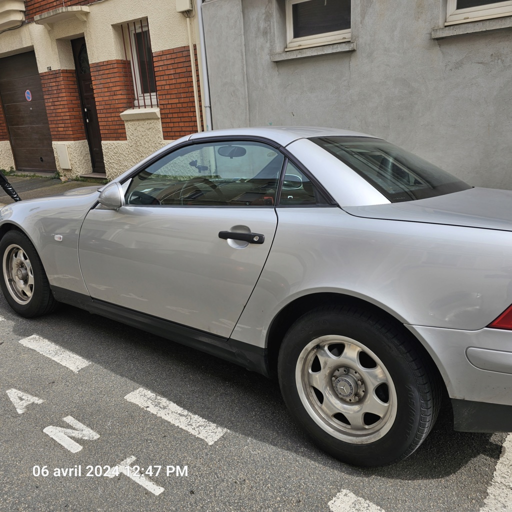 Xavier (76) Rouen Mercedes SLK R170 136ch 20240411