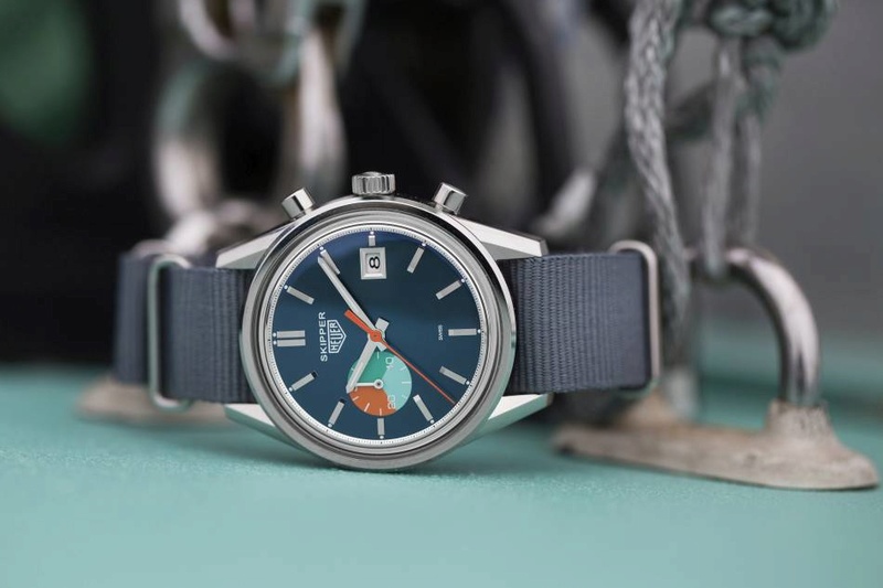 TAG Heuer, une série limitée Carrera Skipper pour Hodinkee  15002010