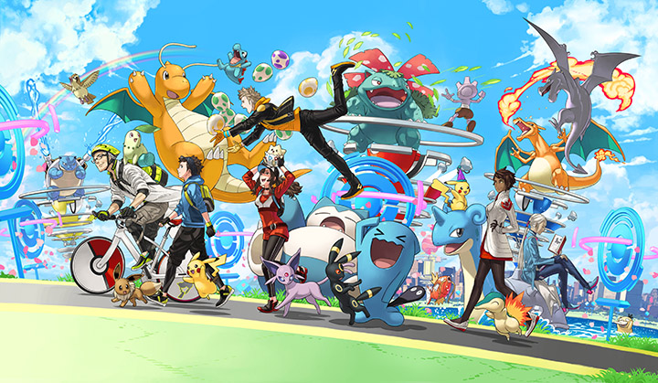 Pokémon GO dévoile les événements en jeu de son premier anniversaire ! Artwor10