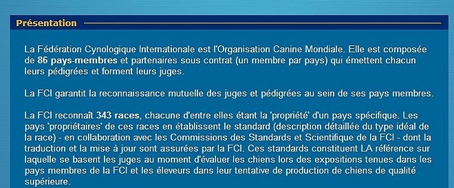 Le cynophilie belge (FCI ; Kennel...) Fci11