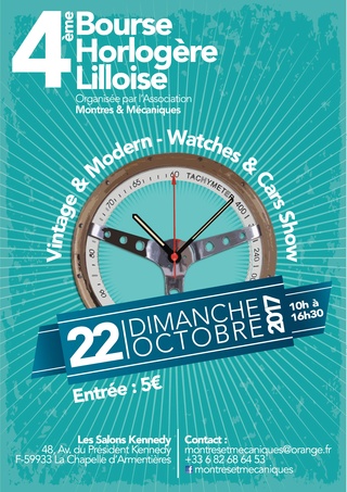 Stef à la 4eme bourse horlogere de Lille le 22 octobre avec une surprise....... Montre10