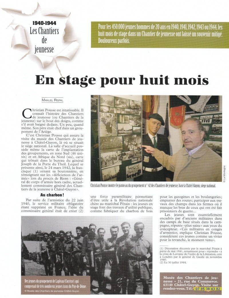 le musée des Chantier de Jeunesse de Châtelguyon Chatel11