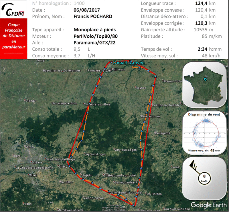 1400 - 06/08/17 - Francis POCHARD - 120,3 km - homologué 22_fi307