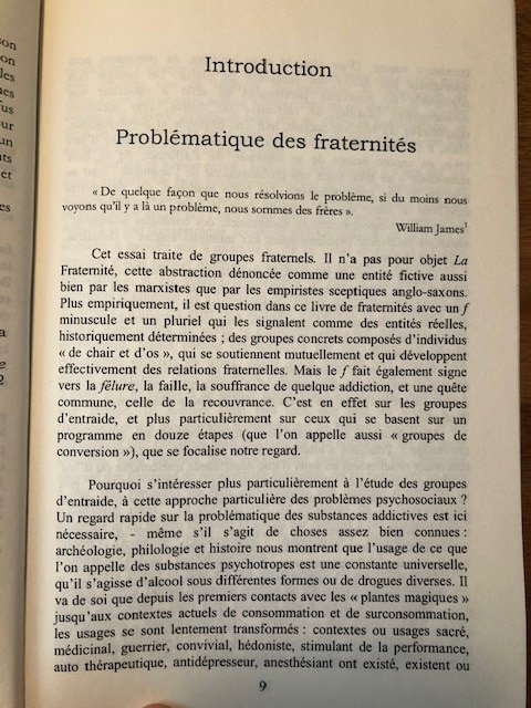 Un essai en psycho sur les groupes d'entraides 310