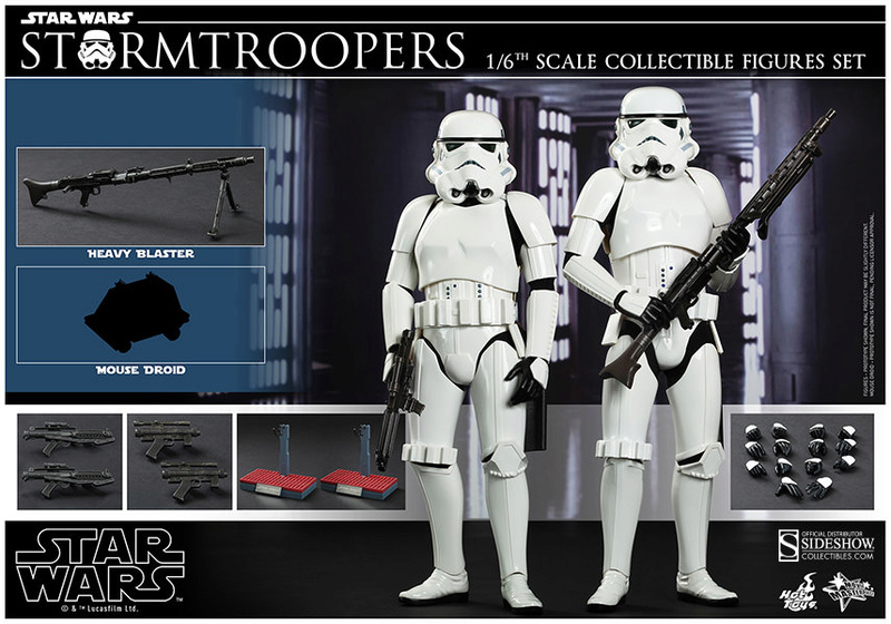 Hot Toys Stormtrooper Sixth Scale Figures Set 90229114