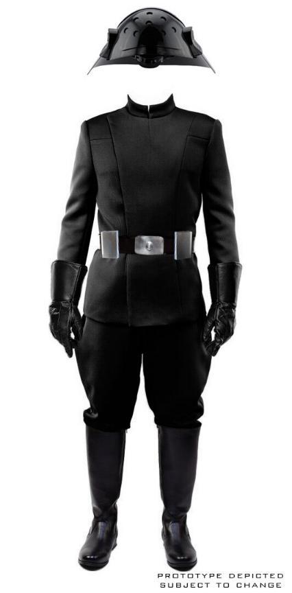 ANOVOS STAR WARS - Men's Imperial Officer - Black Uniform A11